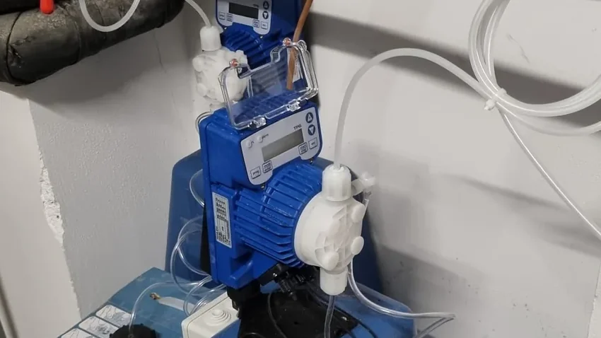 Pompe di dosaggio in continuo su una rete idrica